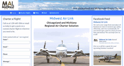 Desktop Screenshot of midwestairlink.net